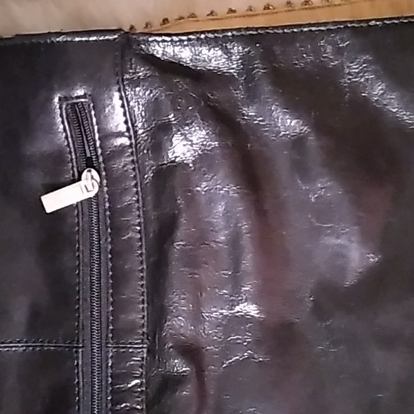 WILSON'S LEATHER PURSE/BAG BLACK VINTAGE - Picture 10 of 11